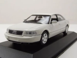 Audi A8 1999 Bianco Modellino 1:43 Maxichamps - Foto 1 di 9