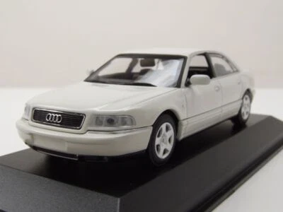 Audi A8 1999 Bianco Modellino 1:43 Maxichamps - Immagine 1 di 4