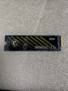 Beschädigte MSI Spatium 1TB SM390N1TB M390 NVMe M.2 2280 PCIe 3.0 Solid State Drive - Bild 1 von 3
