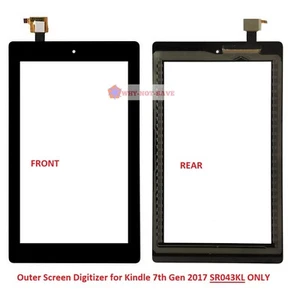 Touch Glass screen Digitizer Replacement for Amazon Kindle Fire 7TH Gen SR043KL - Picture 1 of 4