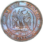 #12826 - 10 centimes 1857 BB Strasbourg Napoléon III TTB+/SUP Belle qualité