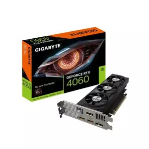 Gigabyte GeForce RTX 4060 OC Low Profile 8G NVIDIA GeForce RTX 4060 8 GB GDDR6 - Foto 1 di 1