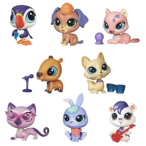 Littlest Pet Shop Pets in the City - JUEGO DE 8 (Silky Rowler, Fortuna LaChance +) - Imagen 1 de 9