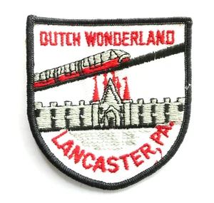 Vintage Dutch Wonderland Familie Vergnügungspark Lancaster PA gestickter Aufnäher - Bild 1 von 2