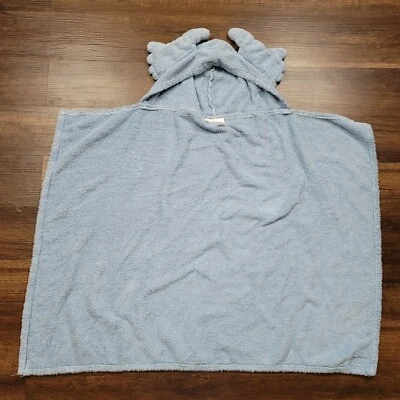 Trend Lab Dr Seuss Hooded Hood Towel, Horton Hears a Who Elephant Blue Used - Image 1 of 4