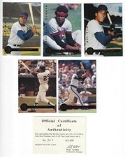Rod Carew - 1992 Front Row Premium All-Time Greats Set with COA