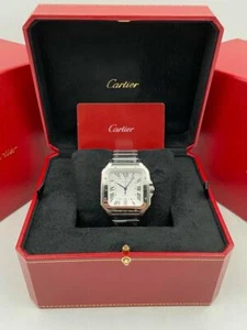 Cartier Santos White Dial Large Size WSSA0018 Unworn 2024 - Picture 1 of 6