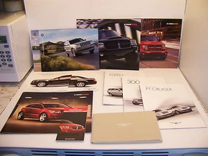 2007 DODGE CALIBER PACIFICA PT DAKOTA NITRO 300 ASPEN JEEP SALES BROCHURES (10) - Picture 1 of 4