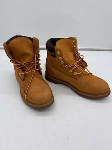 Timberland Women's Premium 6" Waterproof Boot Wheat Nubuck Logo Size US10 #A25MK - Bild 1 von 13