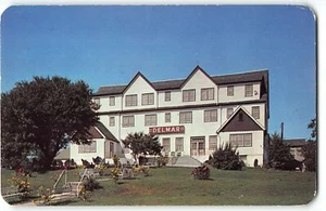 The Delmar Inn Hotel - Ferndale, New York - Cartolina d'epoca cromata - Foto 1 di 2