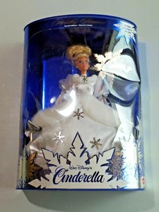 Walt Disney's Cinderella Barbie Holiday Princess 1st In Series Mattel c1996 NIB - Picture 1 of 11
