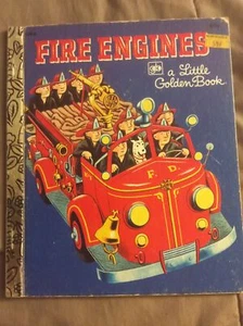 Vintage Feuerwehren - ein kleines goldenes Buch - Bild 1 von 7