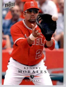 2008 Upper Deck Kendry Morales Base Card MLB PWE UD Angels #538 - Picture 1 of 2