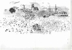 Raoul DUFY - Les ALENTOURS de PARIS - 1953 - Orig.Lithographie aus ILLUMINATIONS - Picture 1 of 1