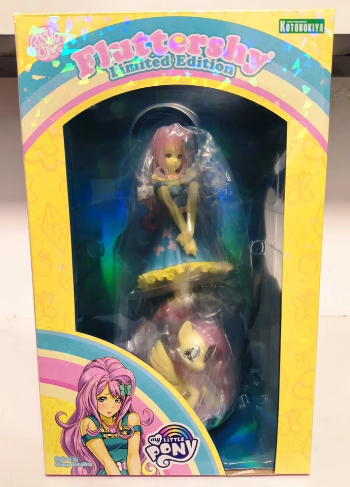 My Little Pony Kotobukiya Bishoujo Fluttershy Scale 1/7 Figure Limited Glitter - Image 1 of 4