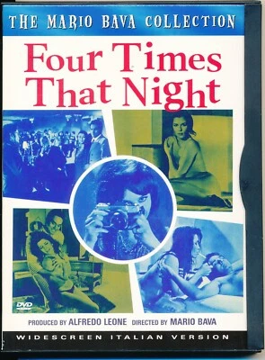 Four Times That Night Mario Bava Shagadelic Sex Farce OG Snapcase NTSC R1 DVD LN - Image 1 of 3