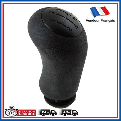 Pommeau de Levier de Vitesse pour Renault Clio 3 Megane 2 ou Dacia Logan Sandero - Photo 1/4