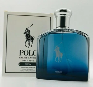 Ralph Lauren Polo Deep Blue Men Parfum Spray 4.2 oz 125 ml Box As Shown - Picture 1 of 5