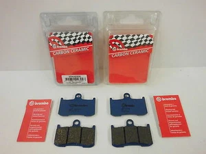 2x Brembo Bremsbeläge Bremsklötze Bremse vorne Triumph Speed Triple Tiger 1050 - Picture 1 of 1