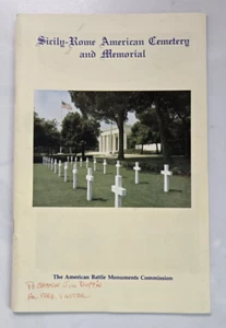 Sicily-Rome American Cemetery and Memorial, The American Battle Monuments Commis - Picture 1 of 7