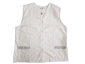 LEIBER® Damen Kasack weiß Arzt Kittel Labor Medizin Pflege Gr. XXL NEU - Bild 1 von 6