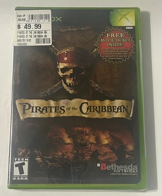 Nuevo Piratas del Caribe Microsoft Xbox Bethesda Softworks Juego Raro Foto 1 de 3