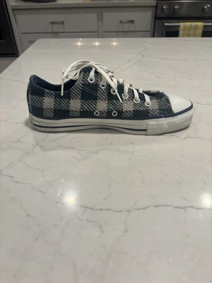 Sneakers basse vintage Converse All Star a quadri uomo 6,5, rare da trovare! - Immagine 1 di 4