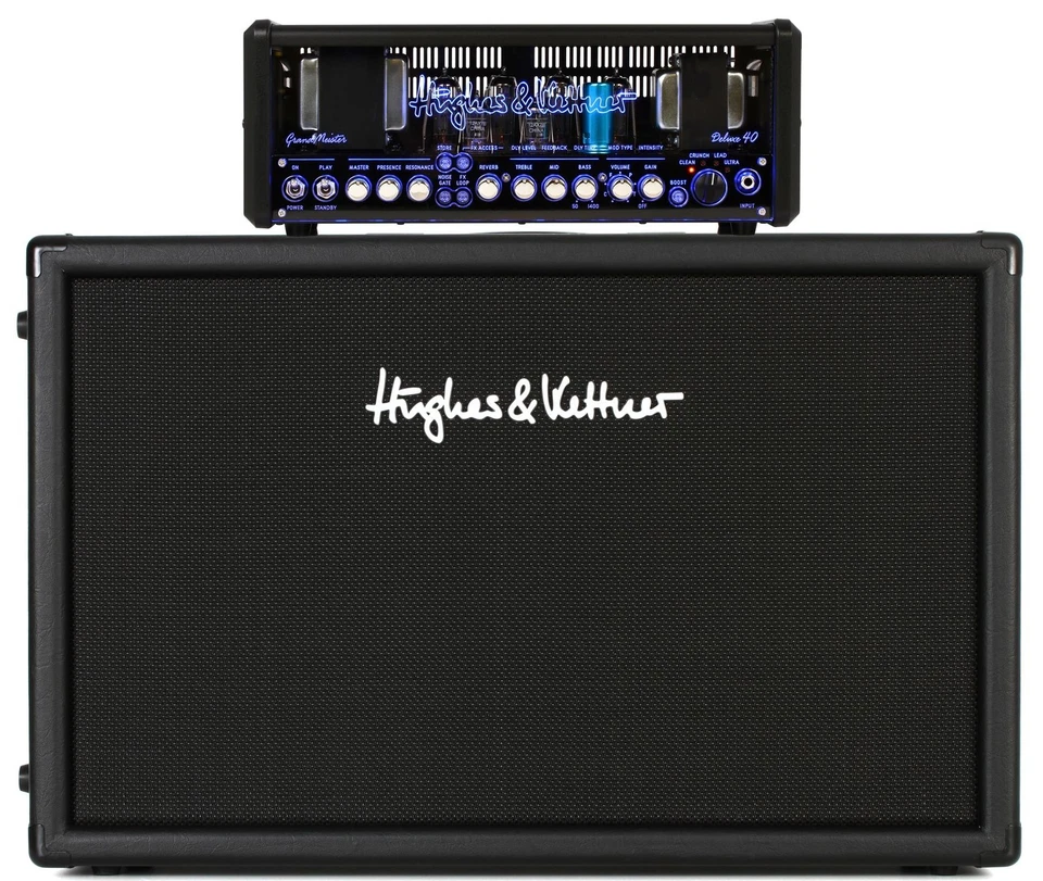 Hughes & Kettner GrandMeister Deluxe 40 - 40/20/5/1-watt Programmable Tube Head - Image 1 of 1