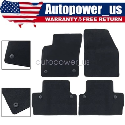 Alfombrillas alfombrillas delanteras y traseras terciopelo para Volvo C30 2007 2008 2009 repuesto Foto 1 de 4