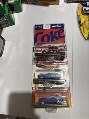 M2 3cars (1970 Ford,1970 Ford,1976 Ford) Scale 1:64 - Image 1 of 4
