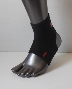 Nike Pro Ankle Sleeve 2.0 Unisex Adult Black/U Red Large Only 1 Ankle Sleeve - Picture 1 of 6