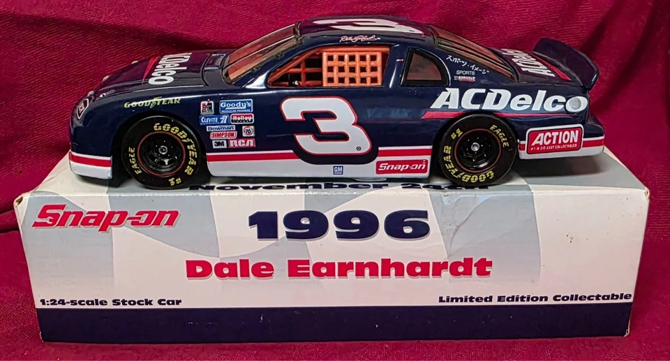 Dale Earnhardt 1/24 Diecast #3 AC Delco Snap-On - Image 1 of 1