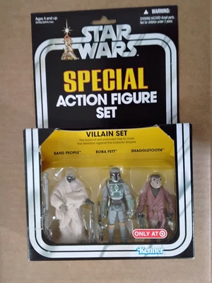 Boneco de ação especial Star Wars conjunto vilão exclusivo da Target - Imagem 1 de 2