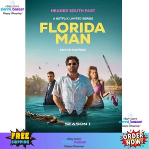 Florida Man (2023) Comedy Crime Mystery FULL HD DVD High Quality Audio - Picture 1 of 2