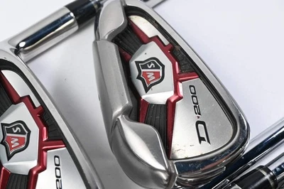 Wilson D200 Irons / 6-PW / Uniflex Wilson SL 65 Shafts - Image 1 of 4