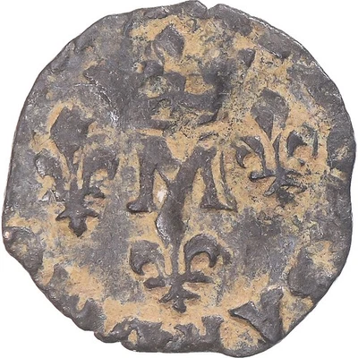 Monnaie, Principauté de Dombes, Marie de Bourbon-Montpensier, Liard, 1618 ? - Photo 1/2