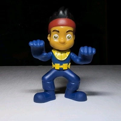 Figura Posable Rara Disney Fisher Price Jake y los Piratas del País de Nunca Jake 3" Foto 1 de 4