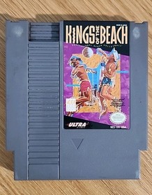 Kings of the Beach Nintendo Video Game (NES, 1990)  Cart Only &bull; Cleaned, Tested 