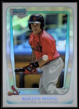 2011 Bowman Chrome Draft Prospects Refractors #BDPP90 Kolten Wong