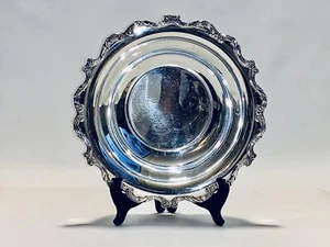 Stunning Vintage Victorian Style Wallace English Silver Plated Bowl - Picture 1 of 5