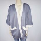 Ananda Bliss Womens Loose Batwing Poncho Cape Cardigan Sweater Oversized Plus Os