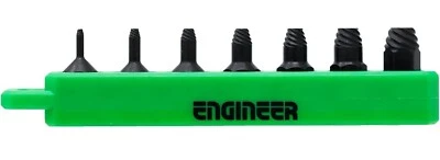 ENGINEER SOCKET SCREW EXTRACTOR SET (0.89, 1.5, 2, 2.5, 3, 4, 5mm) DBZ-301 - Image 1 of 4