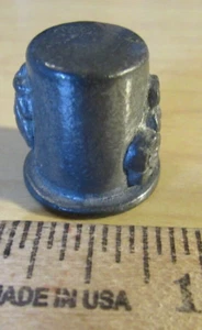 Vintage Pewter Thimble with Pineapple and Flowers - Picture 1 of 5