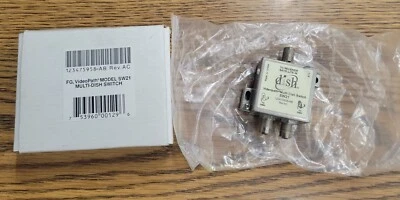 ORIGINAL SW-21 DISH NETWORK MULTI-SWITCH DISHNET SW21 LNB 119 110 129 BELL 82 91 - Image 1 of 4