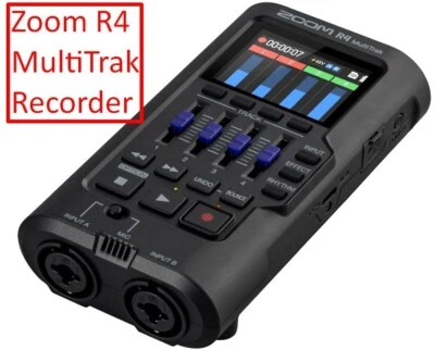 Zoom R4 MultiTrak Recorder Black  - Image 1 of 4