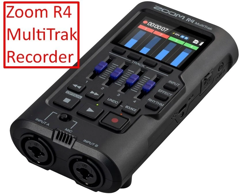 Zoom R4 MultiTrak Recorder Black  - Image 1 of 4