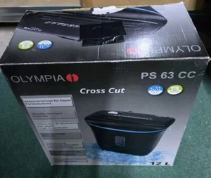 Olympia Aktenvernichter für Papier, Partikelschneider, PS 63 CC - Bild 1 von 4