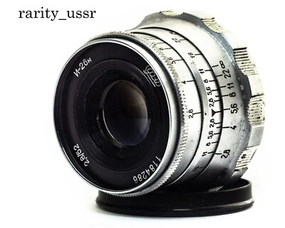 Soviet Lens INDUSTAR - 26 m  f 2.8/52 mm Copy Leica  mount m39  Zorki FED RF - Image 1 of 4