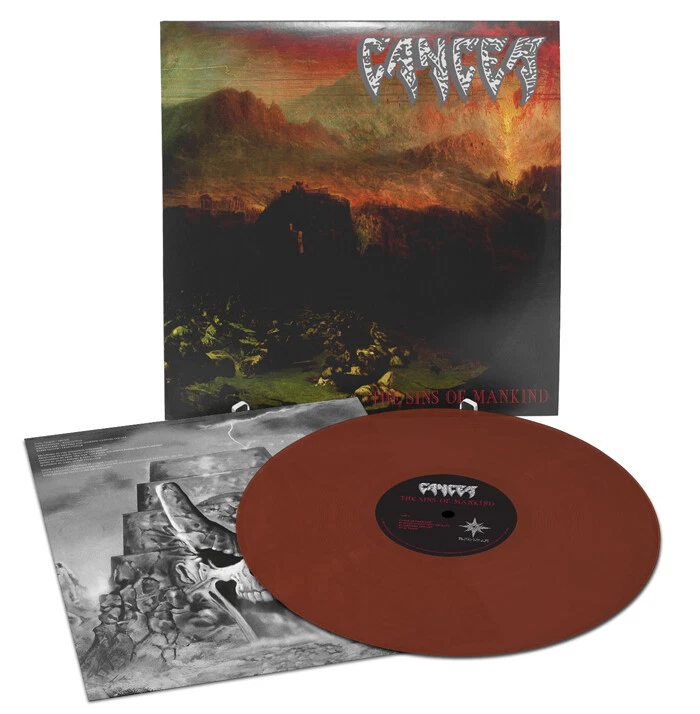 Cancer The Sins of Mankind LP Mahogany Vinyl NEW SEALED - Image 1 of 1