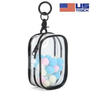 Figura de exhibición bolsa cartera colgante llavero para caja ciega muñeca juguete organizador transparente - Imagen 1 de 12